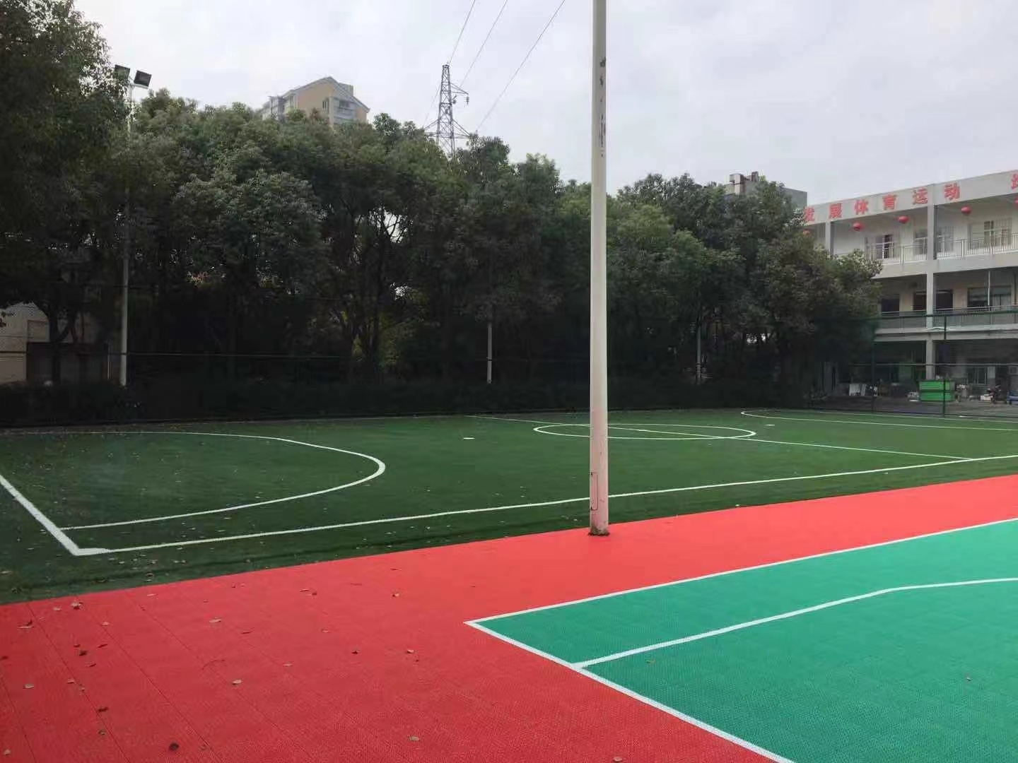 塘棲文體中心籃球場(chǎng)及足球場(chǎng)改造提升項目